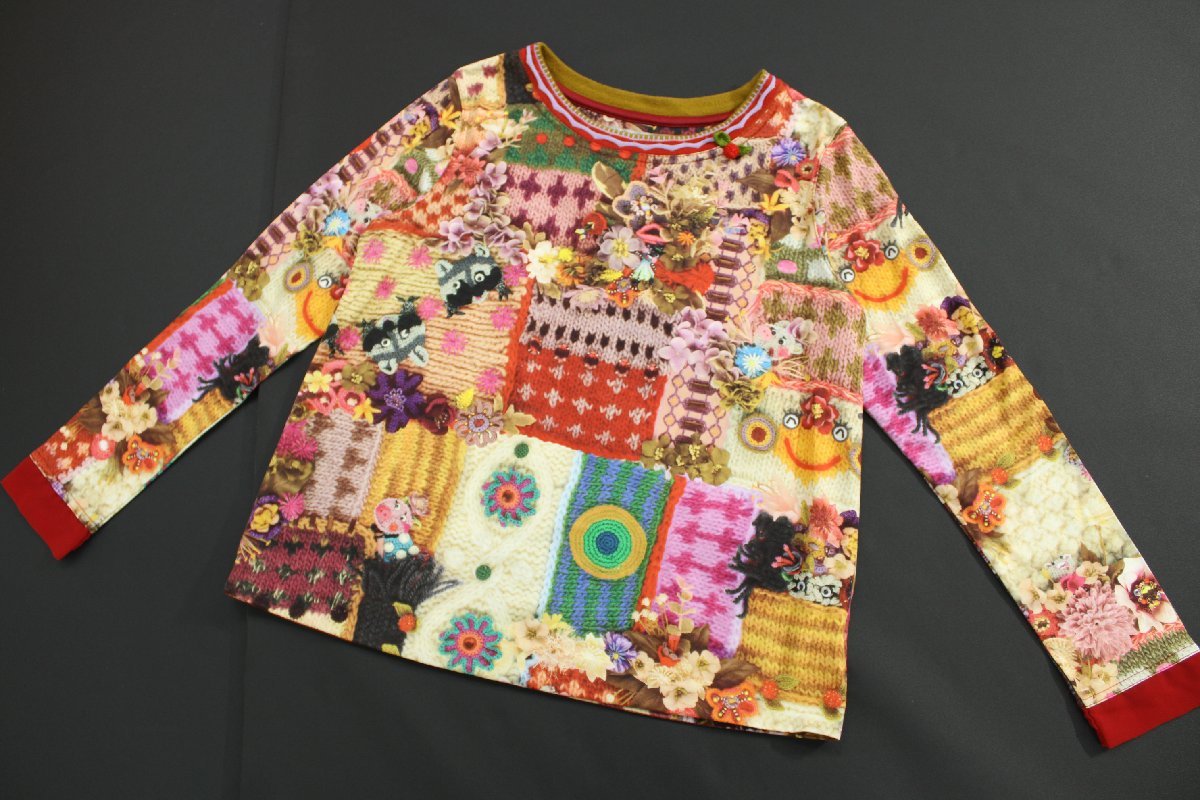  2019年 品 アルベロベロ ブタさん3Dプリント長袖ストレッチプルオーバー me874(Mサイズ)｜売買されたオークション情報、yahooの商品情報をアーカイブ公開 - オークファン Mサイズ