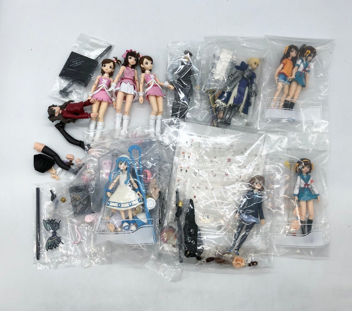 HOT 箱無し figma 平沢唯 イカ娘 fate セイバー 涼宮ハルヒ リボルテック 天海春香 リボルミニ クラウス 他 フィギュア まとめ 現状品 311(コミック、アニメ)｜売買されたオークション情報、yahooの商 その他