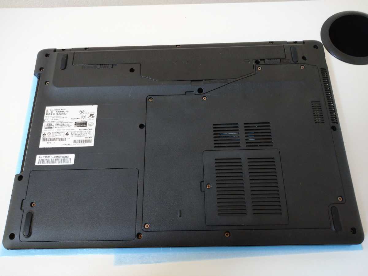 LIFEBOOK FUJITSU i7 WA2⁄W Core i7-6700HQ WA2⁄Z◇HDD、メモリ無し