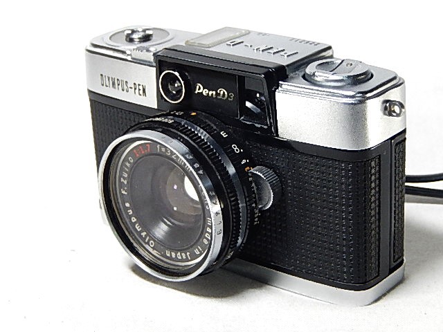 OLYMPUS PEN D3 露出計OK 美品 オリンパス ペンD3 露出計作動良好 全モルト交換・点検整備清掃