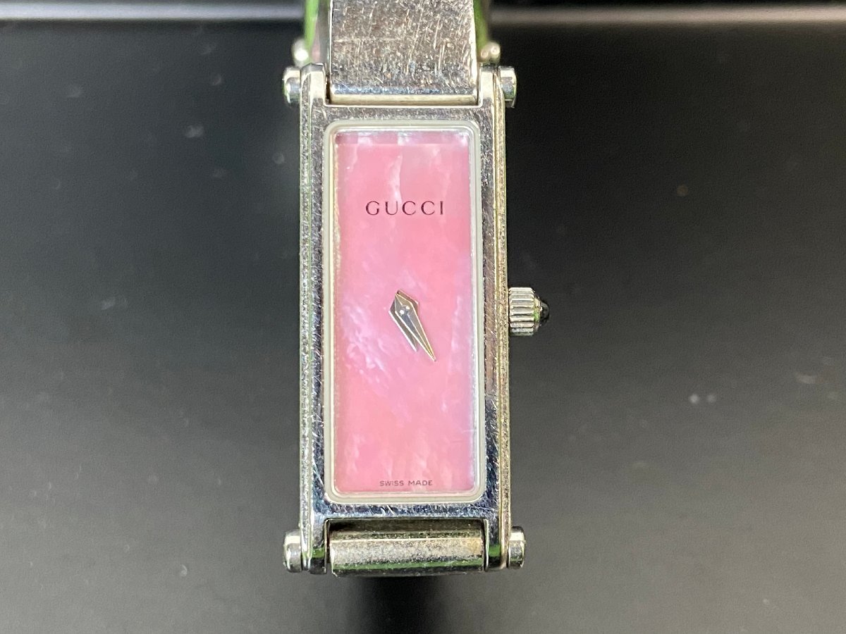 ♪宇都宮店【不動品】GUCCI グッチ 腕時計 1500L バングルウォッチ 