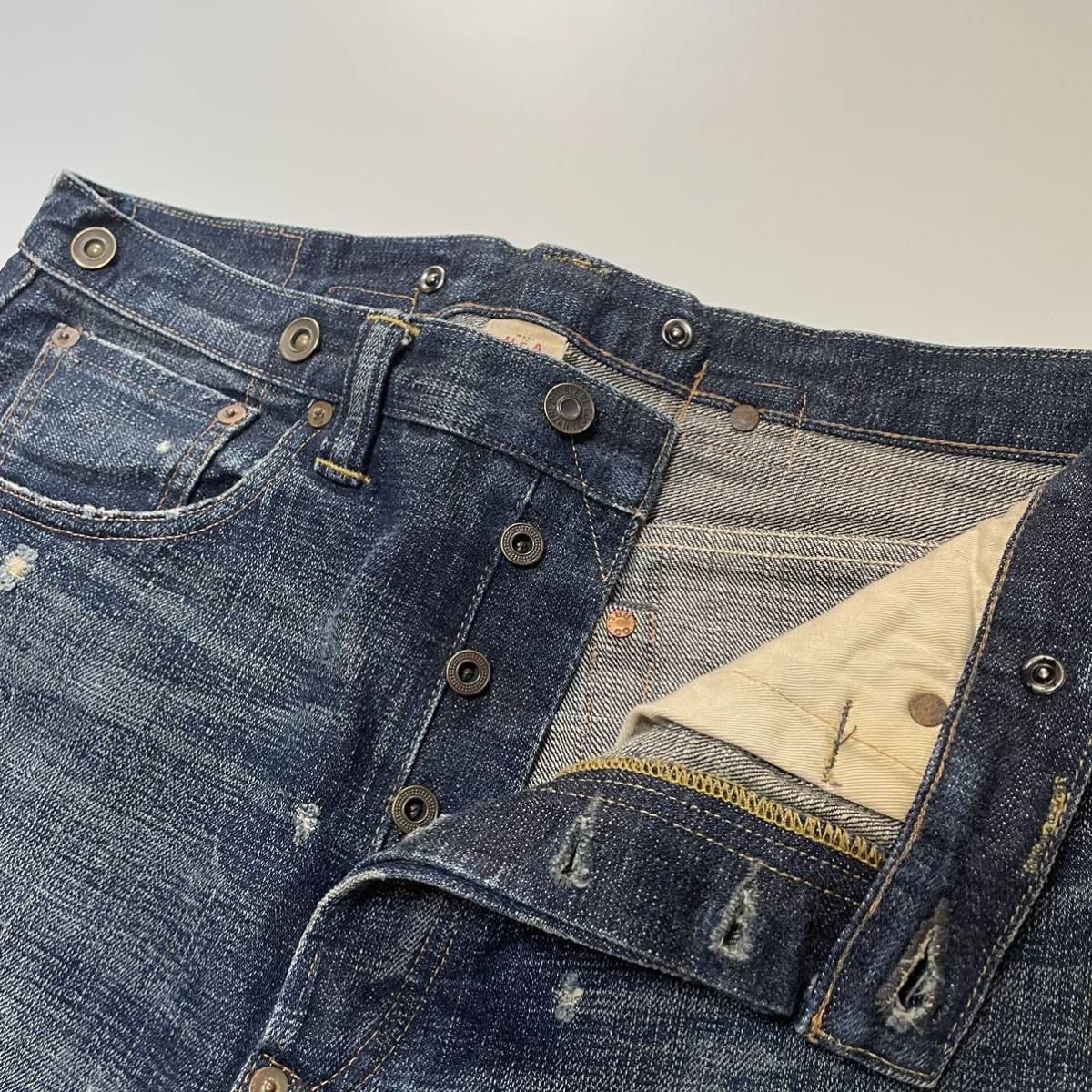 名作】RRL “Candle Stick North Bend Denim” 32 炭鉱 デニム 