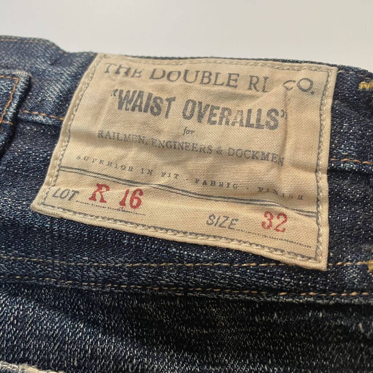 名作】RRL “Candle Stick North Bend Denim” 32 炭鉱 デニム 