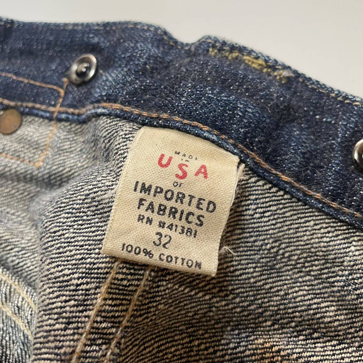 名作】RRL “Candle Stick North Bend Denim” 32 炭鉱 デニム 