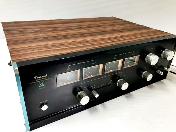 サンスイ シンセサイザー QS-1 4チャンネル 綺麗SANSUI SOLID STATE