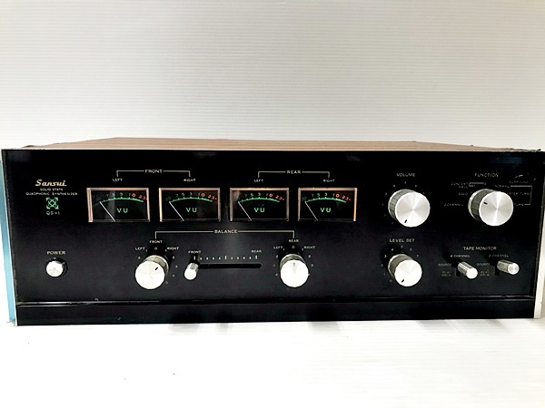 サンスイ シンセサイザー QS-1 4チャンネル 綺麗SANSUI SOLID STATE