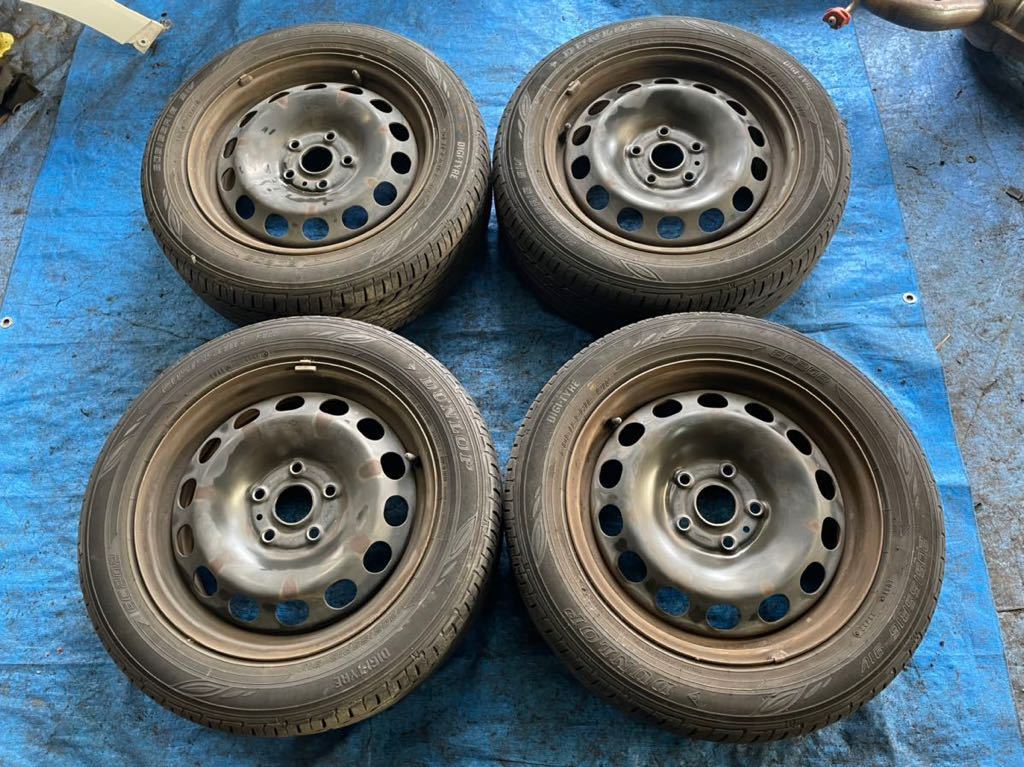 ビ*デ様 タイヤホイール（フォルクスワーゲン ゴルフ6） フォルクスワーゲン VW ゴルフ GOLF 純正 スチールホイール 鉄チン 16