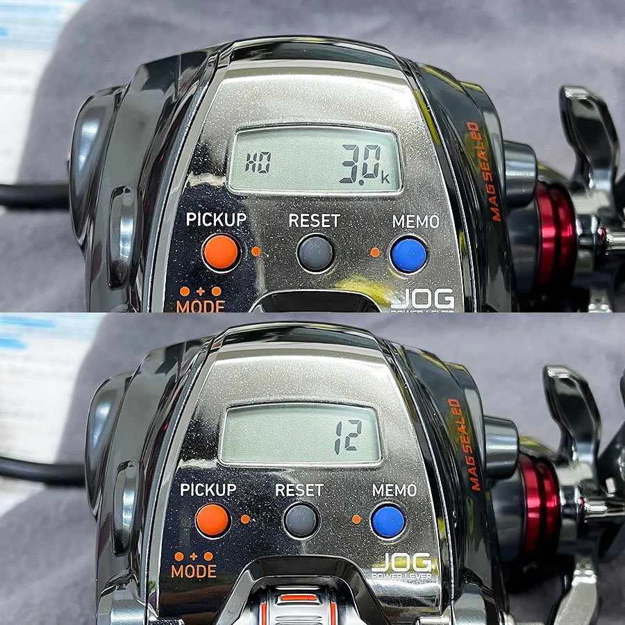 Daiwa ダイワ 15 SEABORG シーボーグ 200J 右ハンドル 電動リール 使用