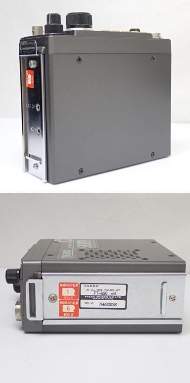 ○未使用 YAESU/八重洲無線 FT-690MKⅡ トランシーバー/周波数範囲50.0