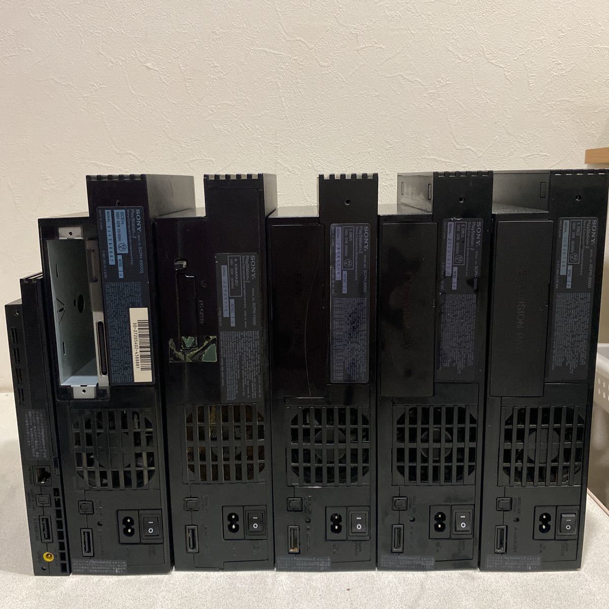 SONY PS2 本体6台 厚型 プレステ2 PlayStation2 ジャンク PS2 SONY 厚型 6