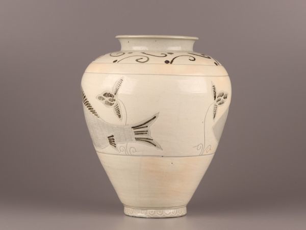 古美術 朝鮮古陶磁器 李朝 壷 時代物 極上品 初だし品 6788 【公式通販】