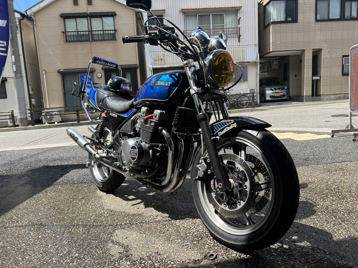 ゼファー 400 外装　ラップ塗装　最終値下げ！ 神戸発！！極上!!ゼファー400カスタム、ラップ塗装、BEET、検査R5