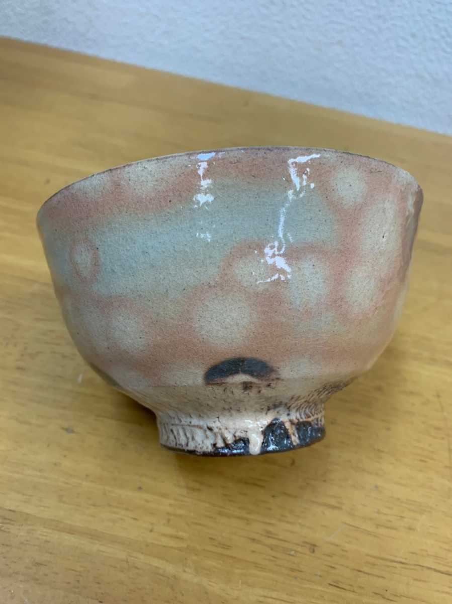 ☆十二代田原陶兵衛 萩焼茶碗 茶道具 共箱 茶碗 抹茶碗 茶道具（I11-32
