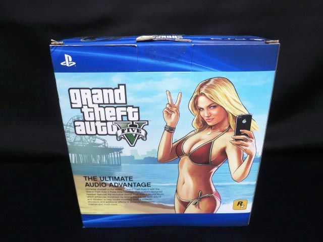 PS3 ワイヤレスステレオヘッドセット/GTA5 Sony Pulse Elite Fdition 