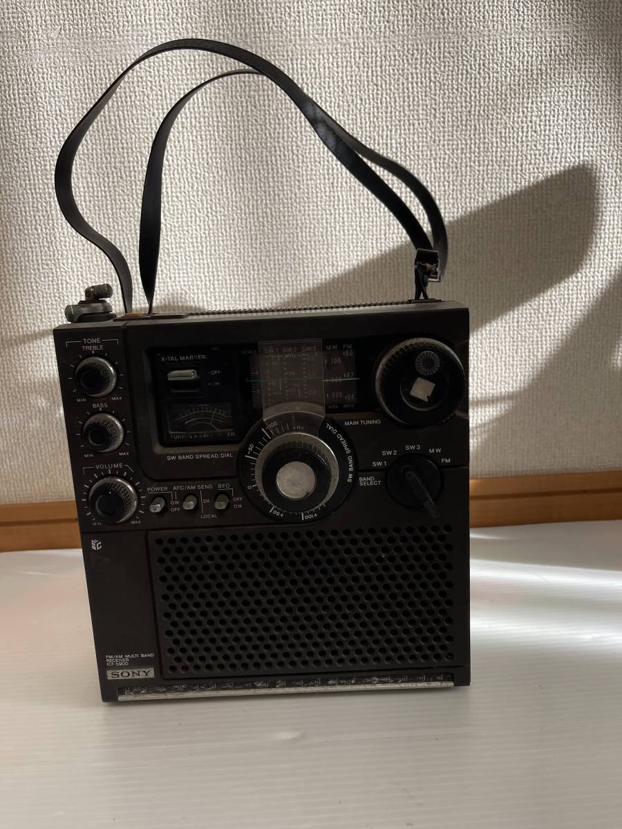 思い出家電ソニーのスカイセンサー「ICF-5900」 □SONY/ソニー スカイ