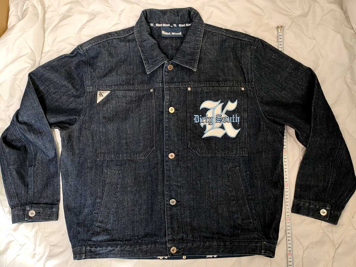 Karl Kani Dirty South☆ジージャン デニムジャケット☆Gジャン☆XL