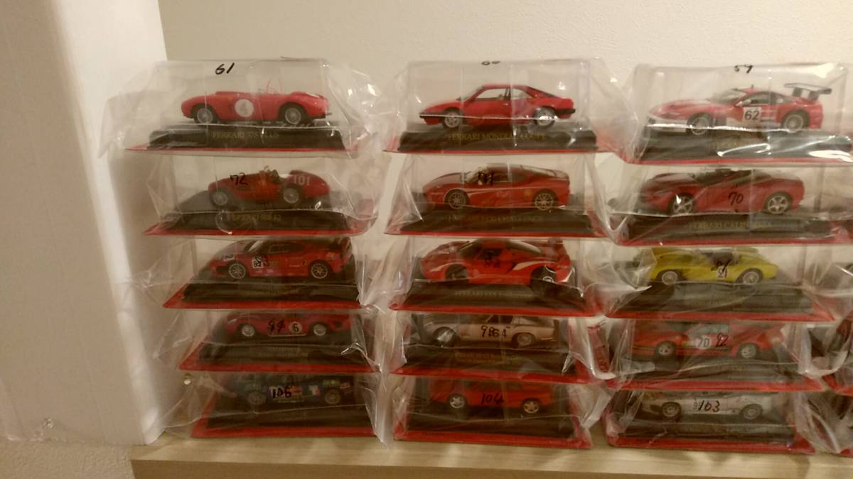 アシェット フェラーリコレクション 全105台 1⁄43 値下げアシェット 