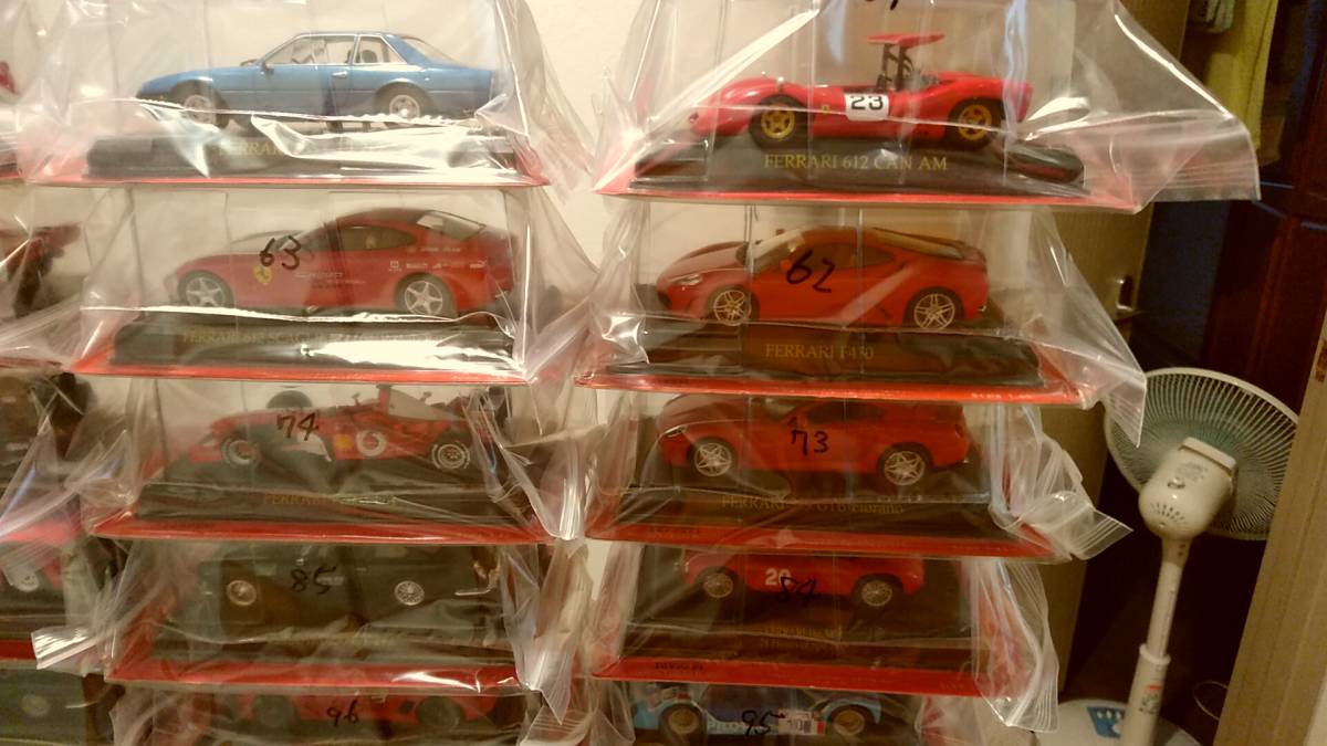 コンプは希少 アシェット フェラーリコレクション1/43 全105台揃い 