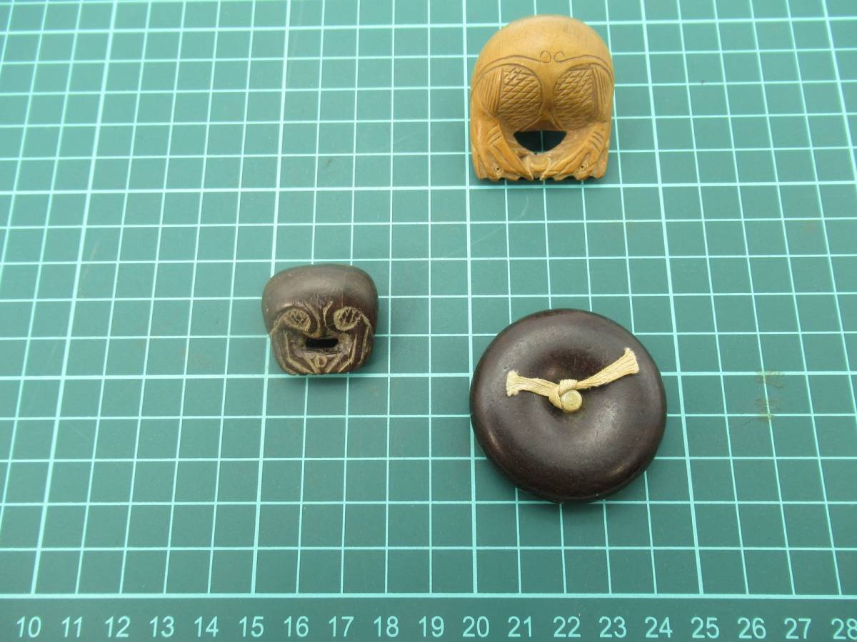 木製彫刻印籠 約15cm 木製彫刻印籠 約15cm 木製彫刻印籠 約15cm 木製彫刻印籠 約15cm 木製