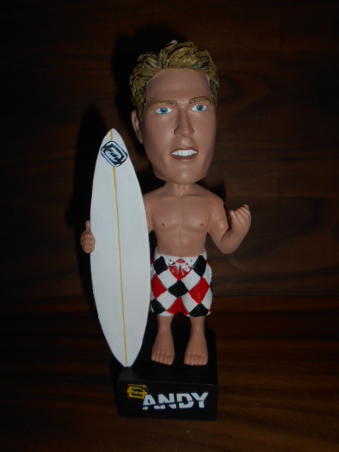 Billabong ビラボン Andy Irons アンディアイアンズ フィギュア 首振り