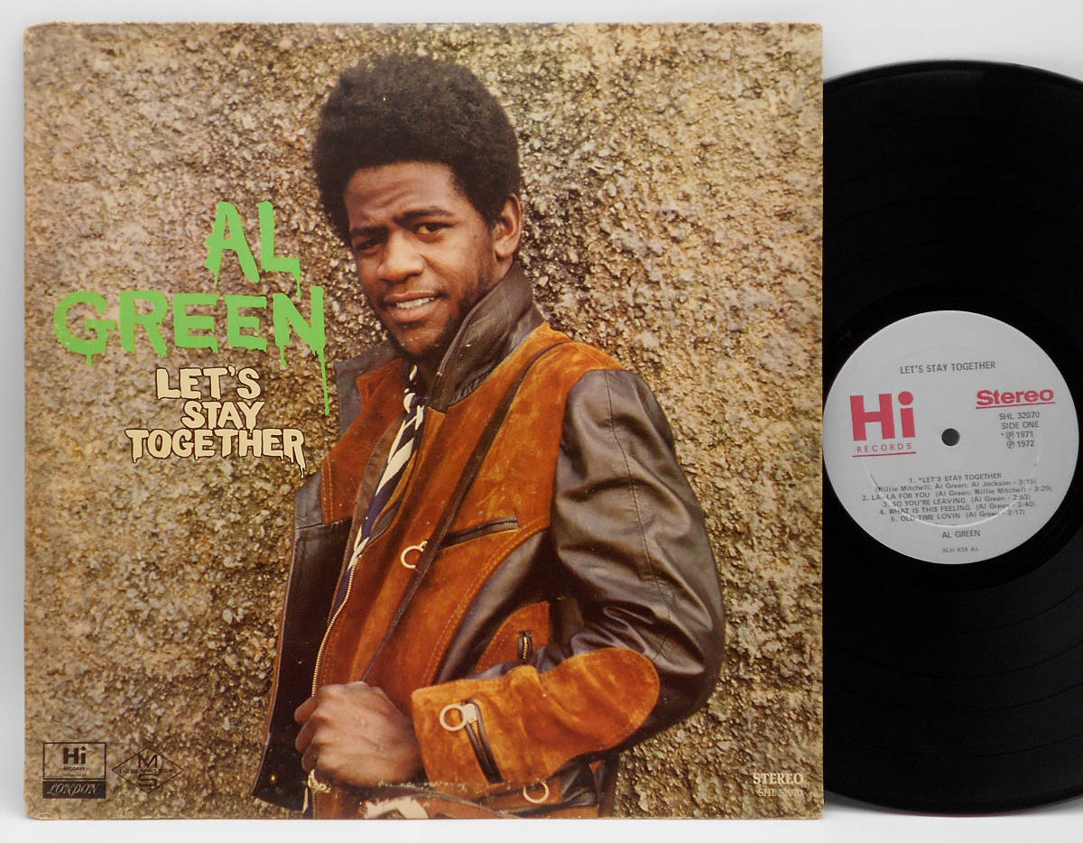 【100%新品，低価】 US ORIG LP AL GREEN/Let's Stay Together 1972年 メンフィス メロウソウル大名盤 LITTLE BROTHER LIL WAYNEネタ Pro.WILLIE MITCHELL(R&B、ソウル)｜売買されたオークション情報、yahooの商品情報をアーカイブ公 Ru0026B、ソウル