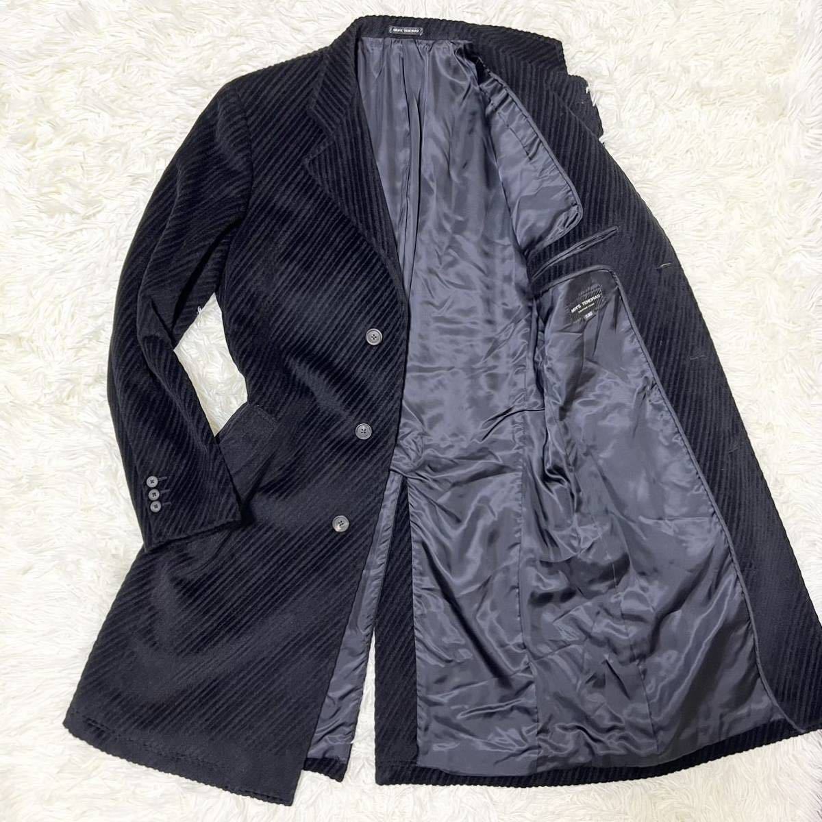 メンズティノラス【希少XL アンゴラ混 美品】MEN'S TENORAS チェスター
