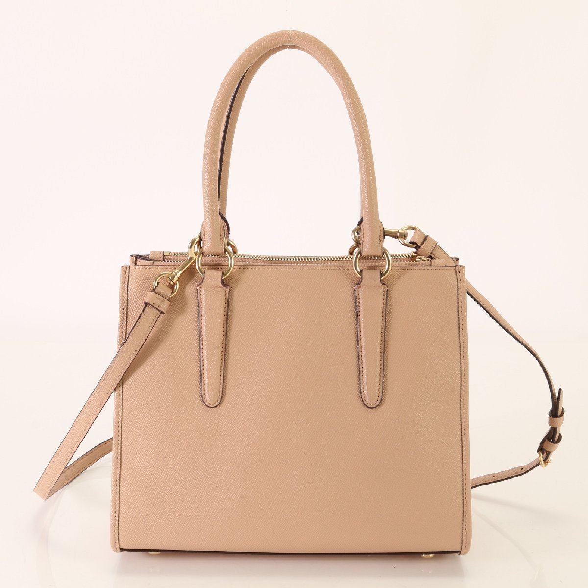 1円□新品同様□コーチ□定価55000円□クロスビー キャリーオール  