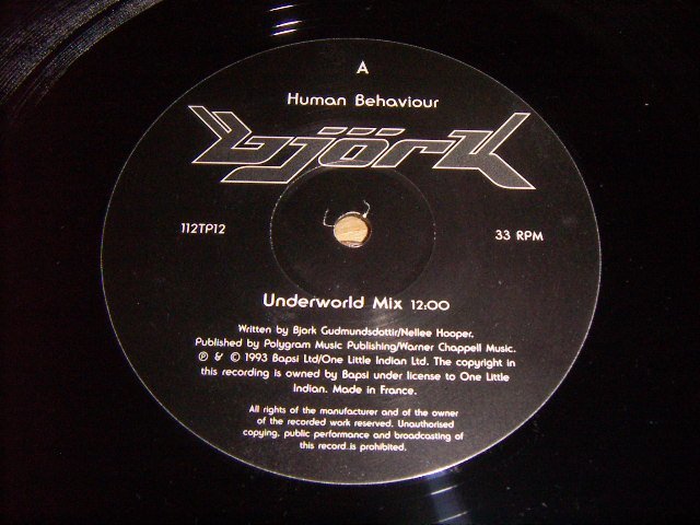 Human Behaviour Björk | - – Bjork behaviour CD : The 0 BJORK human