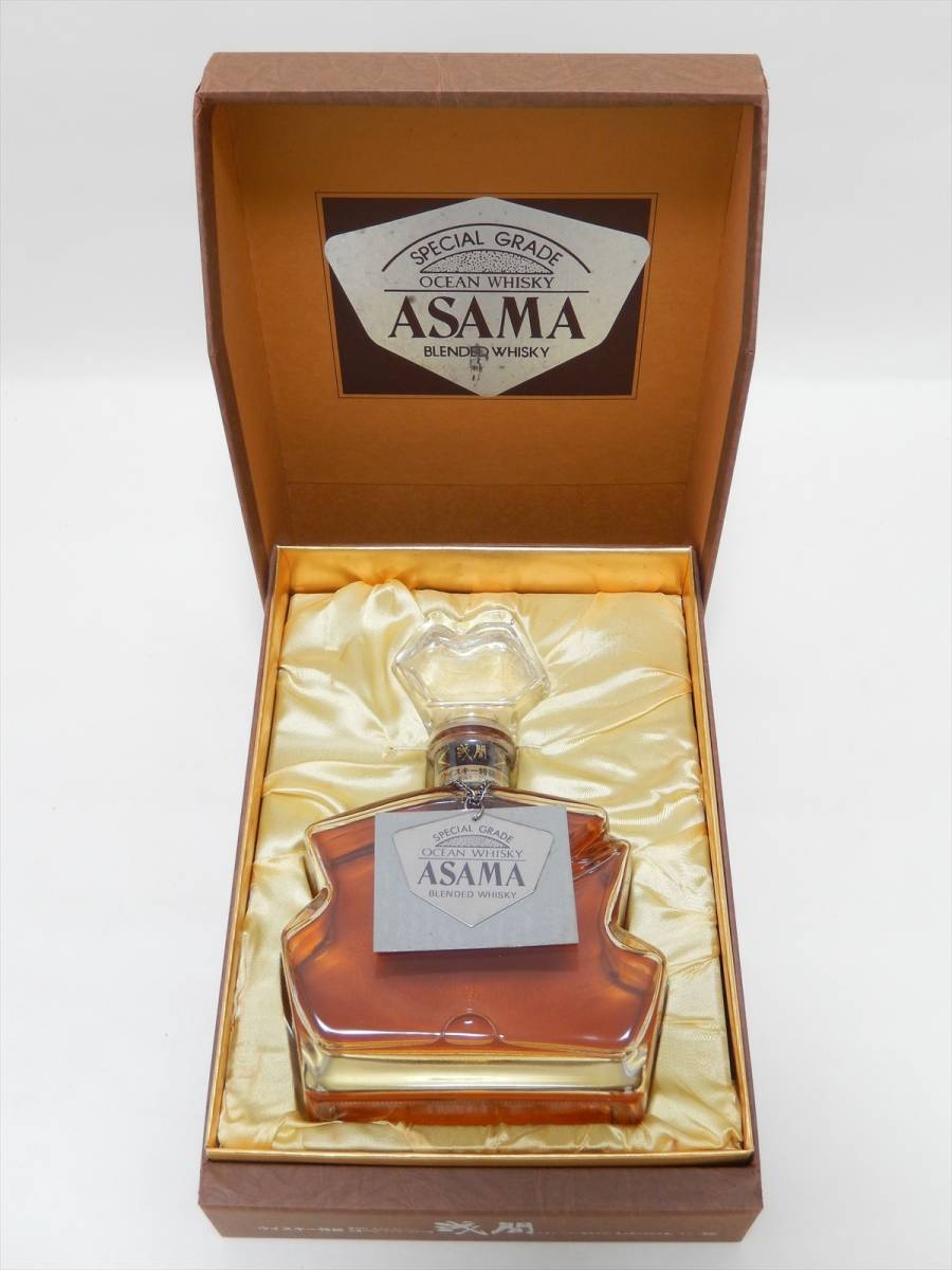 三楽オーシャン　浅間ASAMA　特級　古酒　720ml 43%　　未開栓　❤︎ 浅間 720ml 特級 三楽 ASAMA 43% 三楽オーシャン ウイスキー オールド