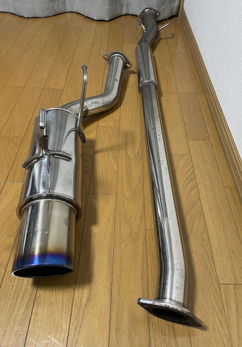 1さん専用 日産 ジュークニスモRS N-TEC製 マフラー 廃盤 4WD車専用 中間パイプ