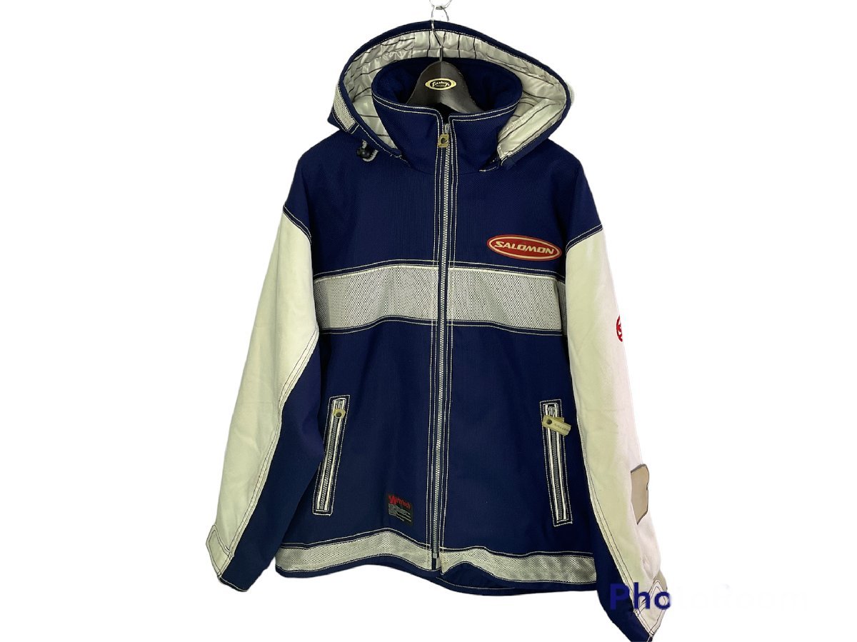 □SALOMON∥サロモン レトロスキーウェア セットアップ ショルダー  