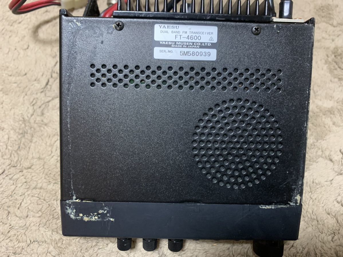 YAESU ヤエス FT-4600 デュアルバンド 144 430 無線機