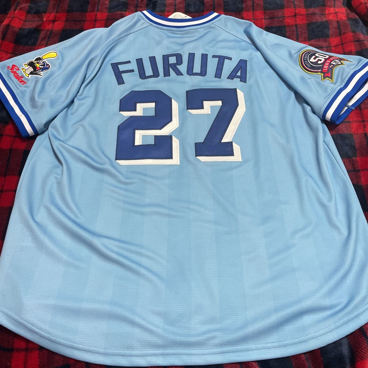 ヤクルトスワローズ 古田敦也 ユニフォーム 球団50周年記念 古田(記念 
