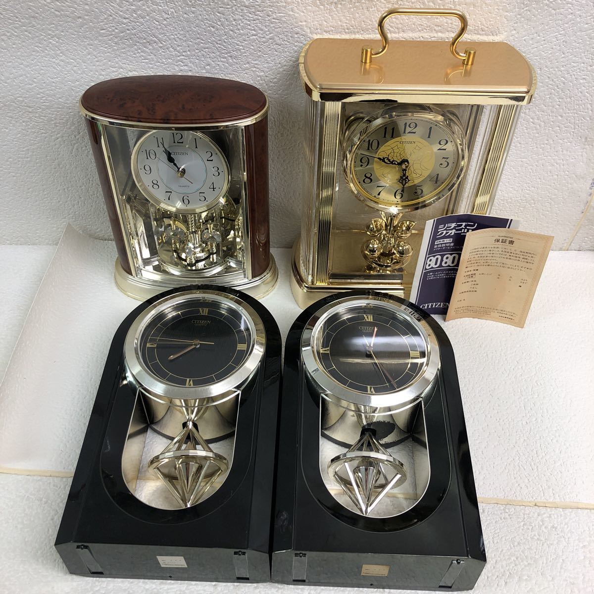 1129A まとめ☆CITIZEN シチズン 時計 31点セット 置き時計 掛け時計