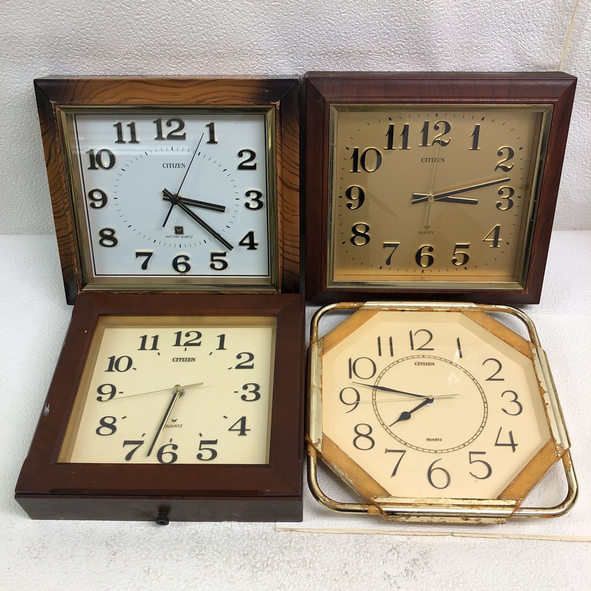 新品未使用品です 1129A まとめ☆CITIZEN シチズン 時計 31点セット 置き時計 掛け時計