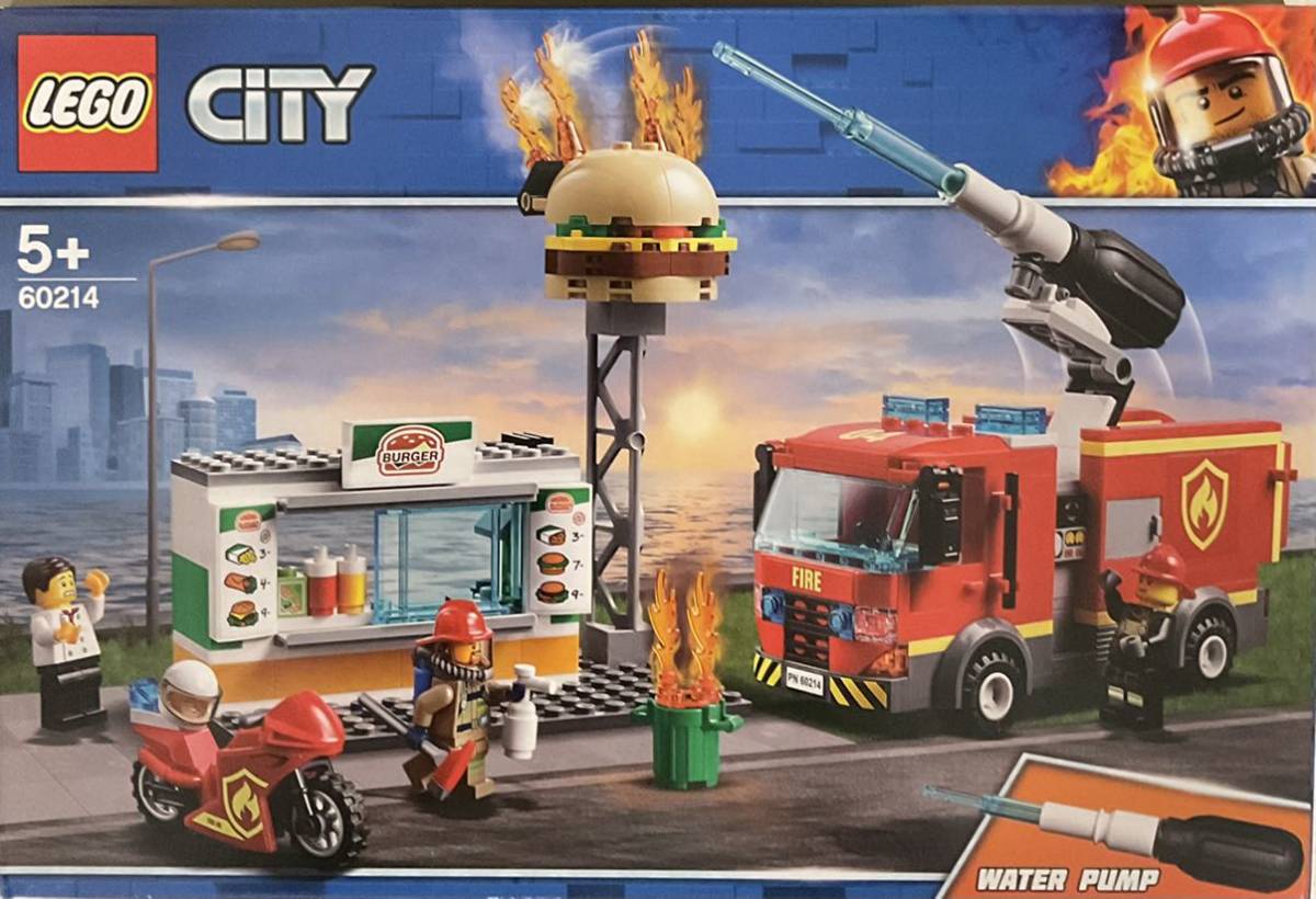 レア♪レゴ (LEGO)未開封60214 レゴシティ(LEGO CITY)ハンバーガー 