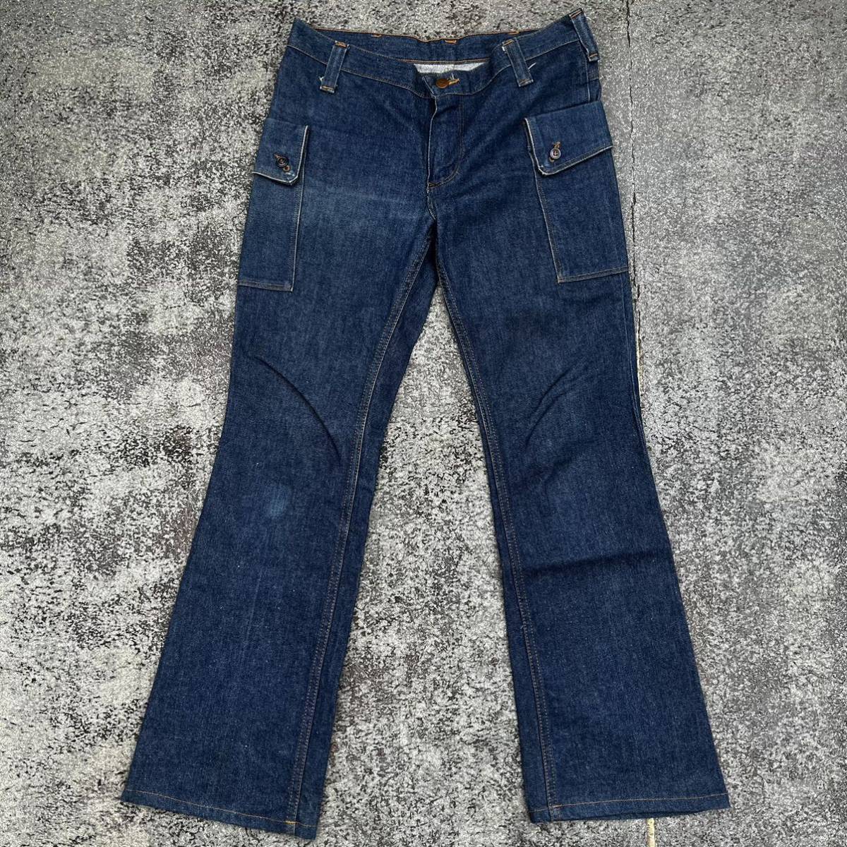 極美品 1960s Wrangler 2pocket デニムパンツ ブーツカット W29L32 