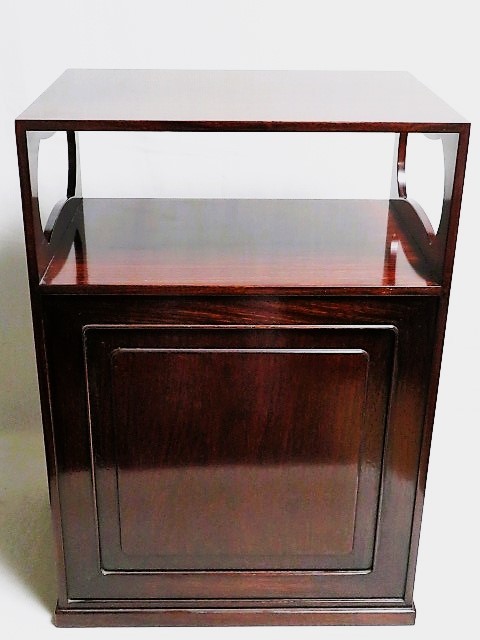 煎茶道具 器局 器局棚 虎目器局棚 流大徳寺大嶺花押 緑和堂 茶道具 器