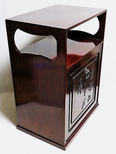 煎茶道具 器局 器局棚 虎目器局棚 流大徳寺大嶺