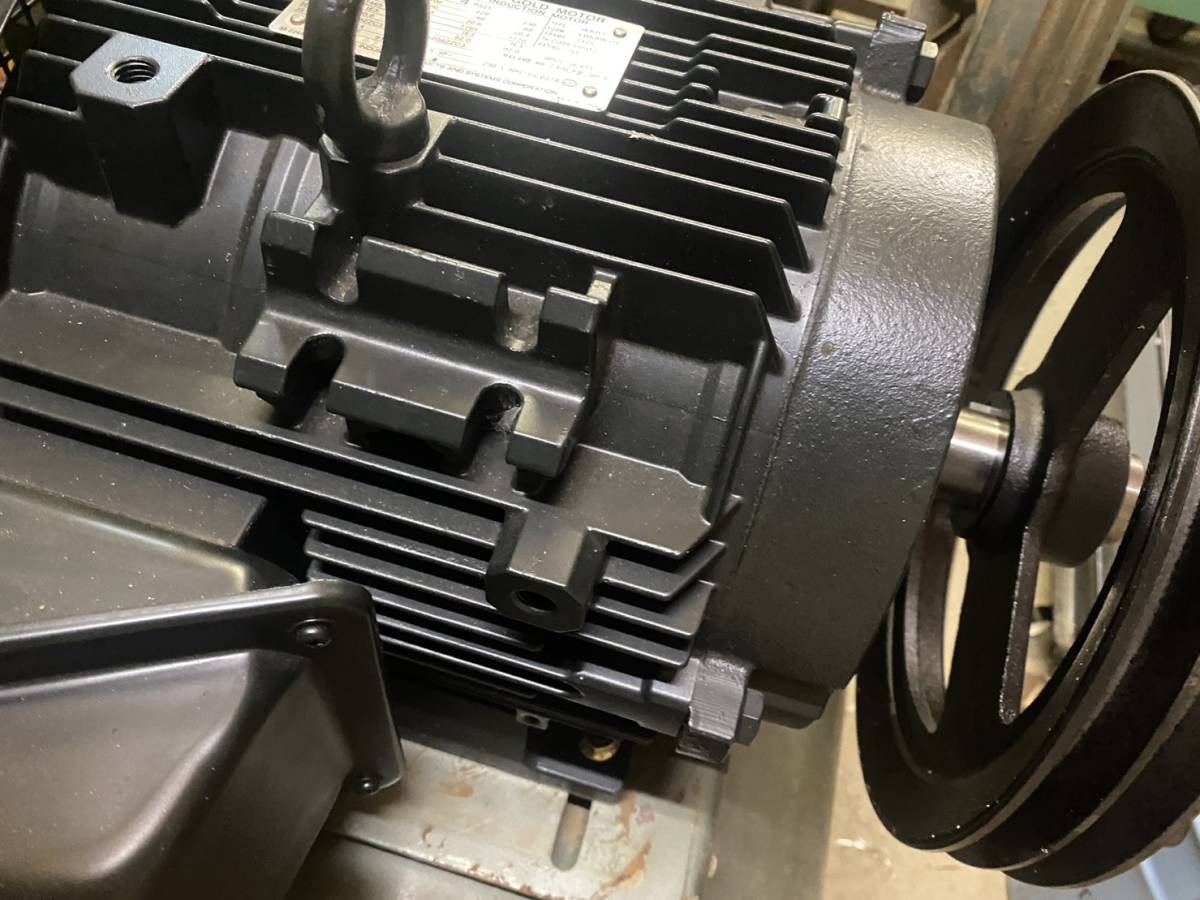 TOSHIBA モートル PREMIUM GOLD MOTOR 5.5kw 4POLES 7.5馬力 IKKH3 