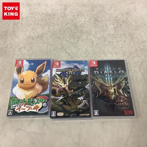 1円〜 Nintendo Switch ソフト モンスターハンターライズ