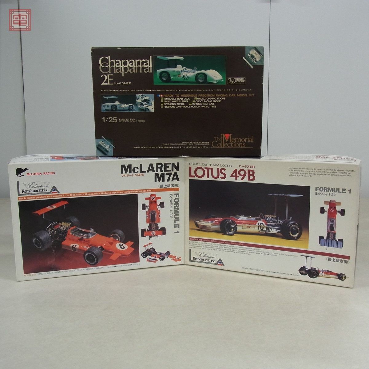 未組立 ユニオンモデル 1/24 マクラーレンM7A/ロータス 49B フォード 