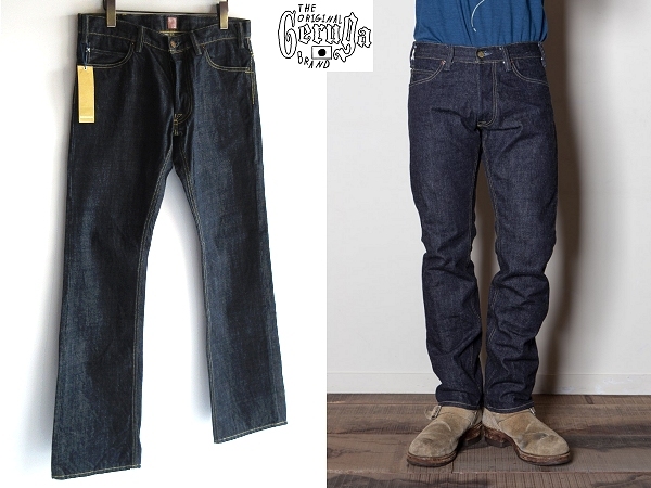 新品タグ付 GERUGA ゲルガ GR-P-02D BOOTS CUT DENIM PANTS 新品タグ付 GERUGA ゲルガ GR-P-02D BOOTS CUT DENIM PANTS