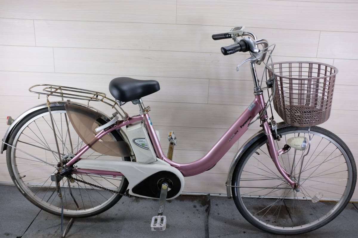 パナソニック電動自転車 nx 26インチ 3.1Ahバッテリー(中古長押し vivi