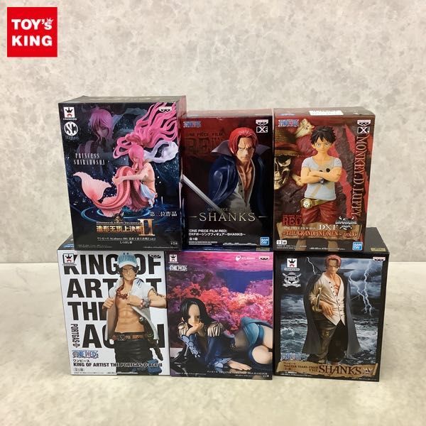 1円〜 未開封 ONE PIECE FILM RED GRANDLINE MEN vol.6 モンキー・D・ルフィ ONE PIECE 造形王頂上決戦 II vol.1 しらほし姫 他