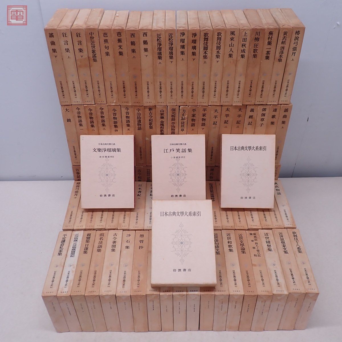 本 日本古典文学大系「太平記」1，2，3
