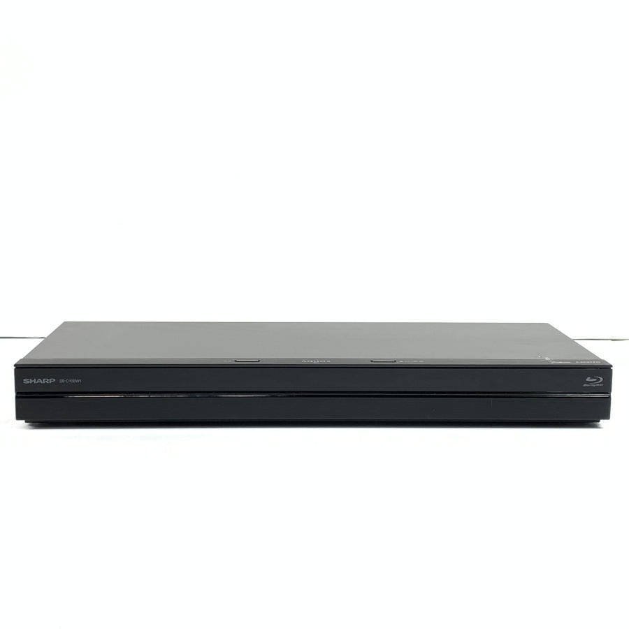 SHARP 2B-C10BW1 HDD/BDレコーダー 3D/BDXL対応 B-CAS付き 2019年製○