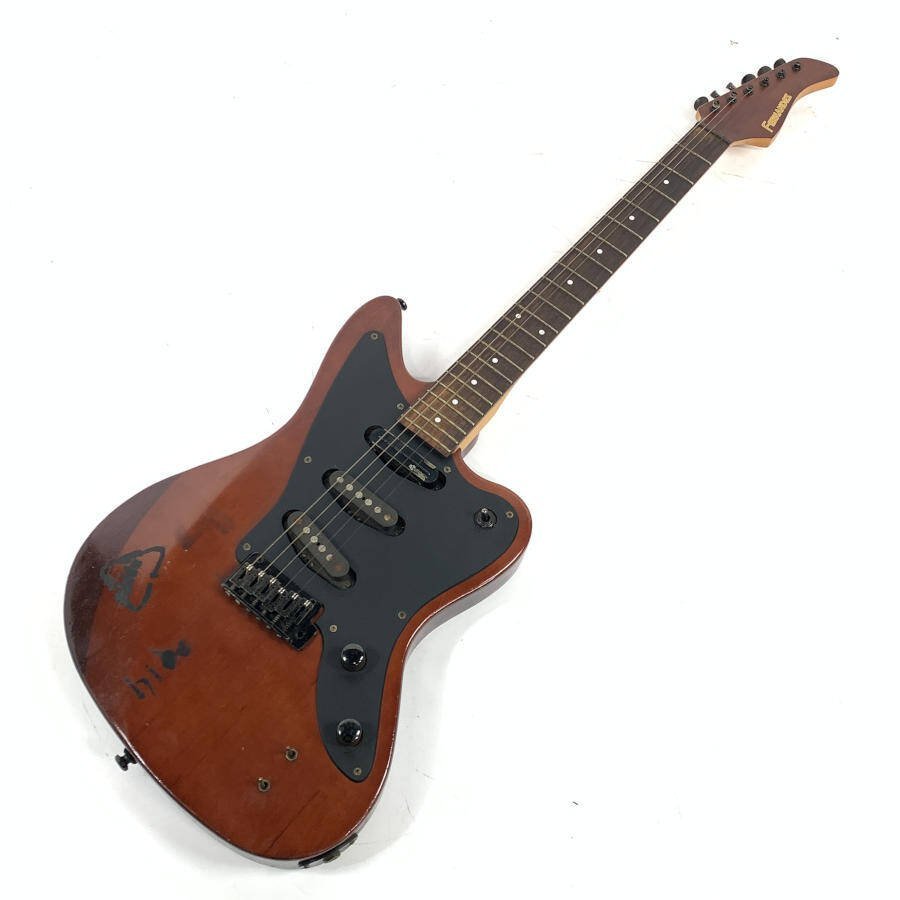 【ジャンク】FERNANDES フェルナンデス　エレキギター ブラウン FERNANDES NTG-LTD WN / Walnut 税込販売価格 ￥74,250- 新品 直感的な