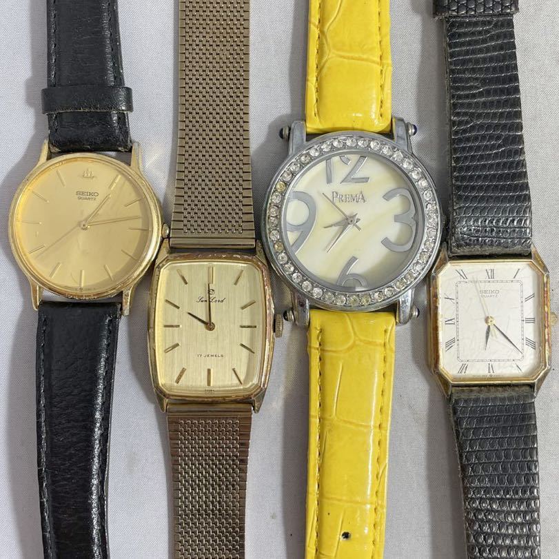 NN0707 017 遺品整理 蔵出し ジャンク FOSSIL SEIKO ELGIN など メンズ