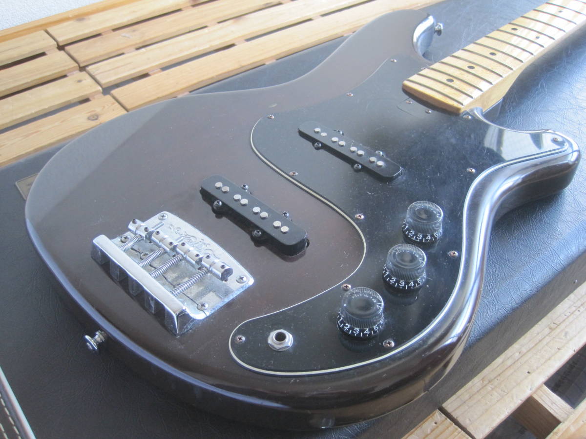 YAMAHA(ヤマハ)Super Bass 500 SB500 ブラウン★MADE IN JAPAN 日本製 ジャパンビンテージ エレキベース 中古ジャンク品 ハードケース付